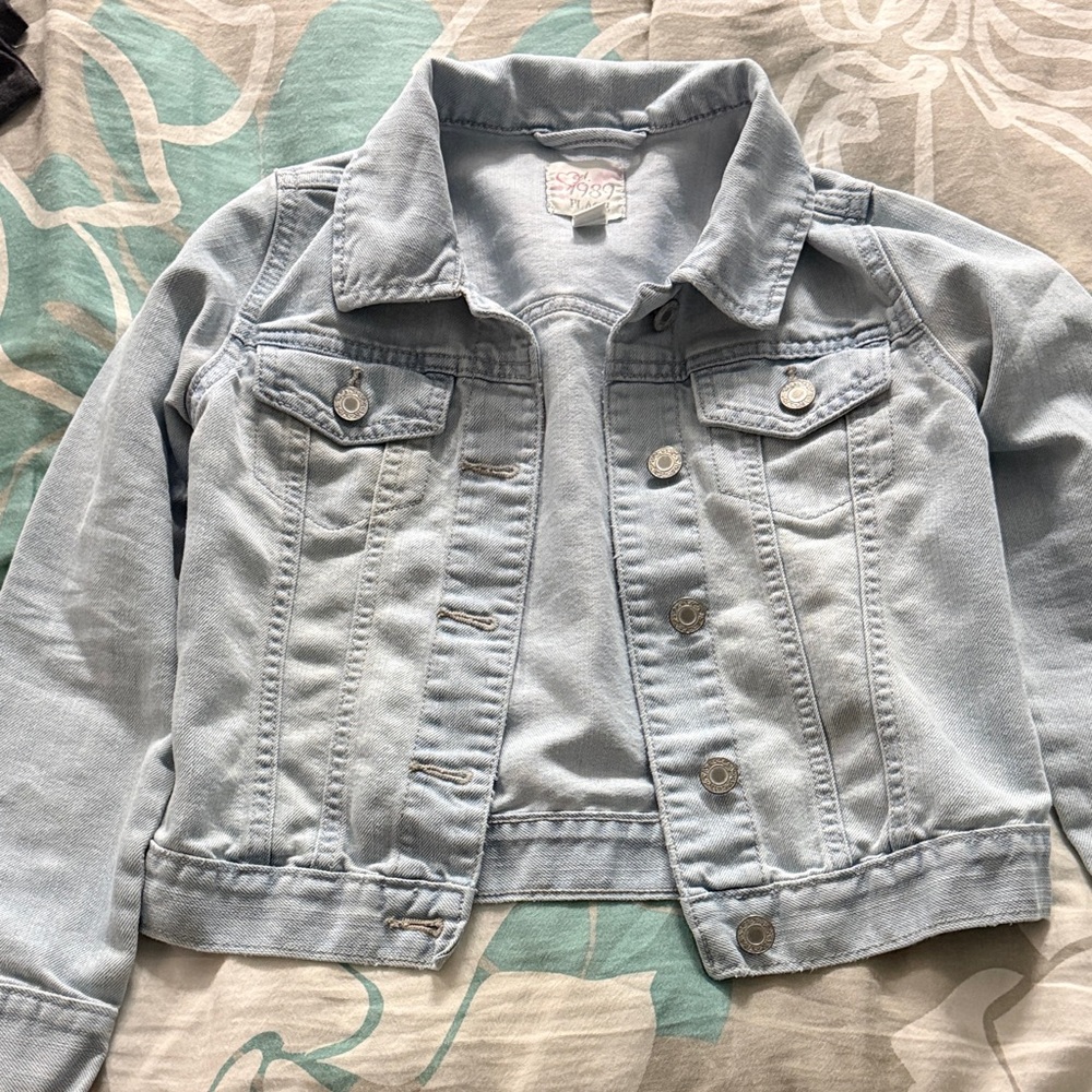 The Children's Place Light Blue Denim Jacket
